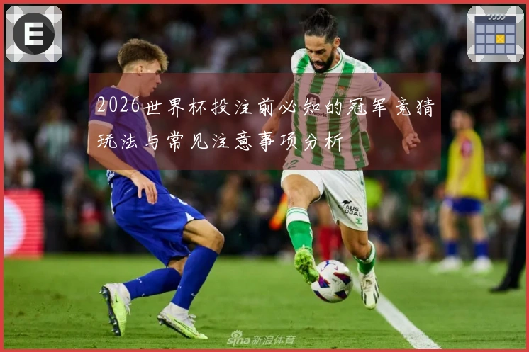 2026世界杯投注前必知的冠军竞猜玩法与常见注意事项分析